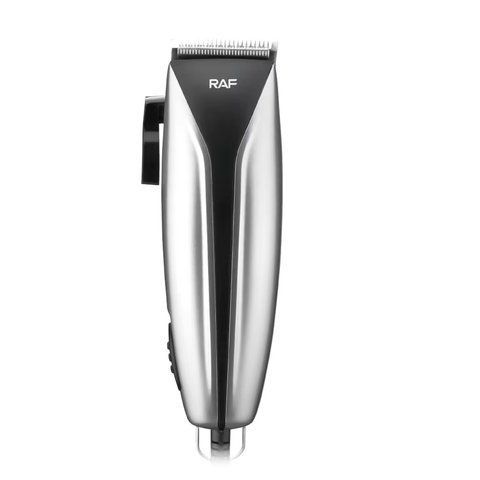 Машинка для стрижки волос RAF R.415 от сети 220В 7W Silver-Black (3_04762) 3_04762 фото