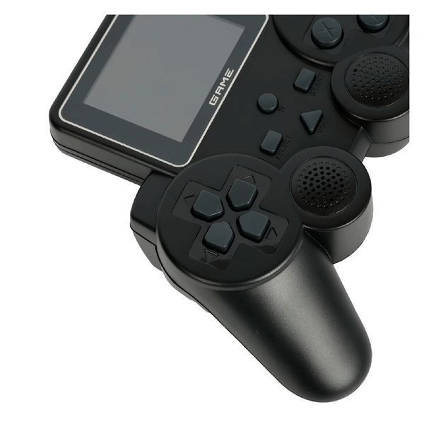 Ігрова приставка консоль у вигляді геймпада RIAS S10 2.4" LCD 520 ігор Black (3_04523) 3_04523 фото