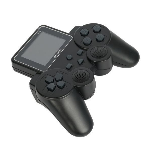 Ігрова приставка консоль у вигляді геймпада RIAS S10 2.4" LCD 520 ігор Black (3_04523) 3_04523 фото