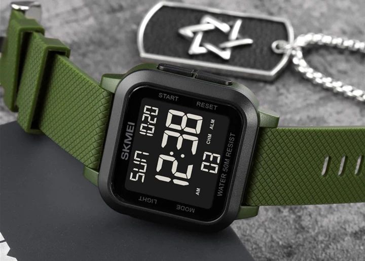 Наручные мужские часы Skmei 1894AGBK Army Green/Black (7_01117) 7_01117 фото