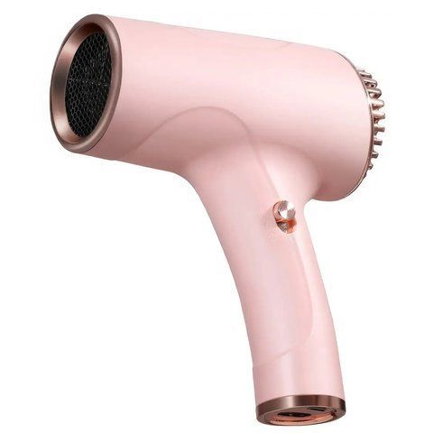 Фен для волос аккумуляторный RIAS WHD-01 USB 500W Pink (3_05859) 3_05859 фото