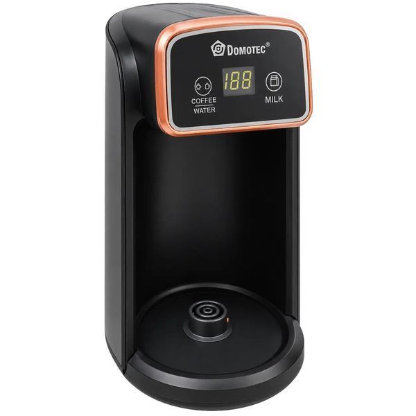 Електрична турка Domotec MS-117 цифровий дисплей 300 ml 1800W Black (3_08741) 3_08741 фото