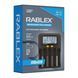 Зарядное устройство Rablex RB419 для 4х аккумуляторов Li-Ion/Ni-MH/Ni-Cd с дисплеем Type-C Black 7_02597 фото 2