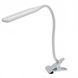 Настольная светодиодная лампа RIAS 206 USB на прищепке 24 LED White (7_01390) 7_01390 фото 1