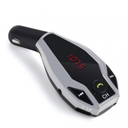 FM-трансмітер RIAS X7 Bluetooth+USB+SD+AUX+MP3+Hands Free (3_00313) 3_00313 фото