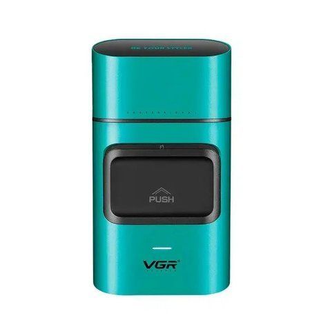 Електробритва акумуляторна VGR V-307 для сухого гоління з USB Type-C 5W Turquoise (3_06961) 3_06961 фото