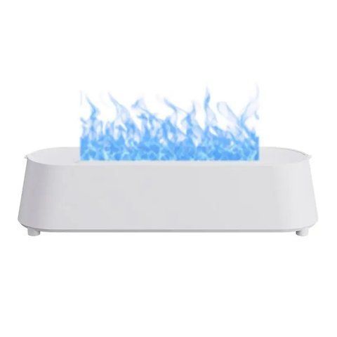 Увлажнитель воздуха RIAS Flame Diffuser Humidifier RGB с эффектом пламени 200ml White (3_05208) 3_05208 фото