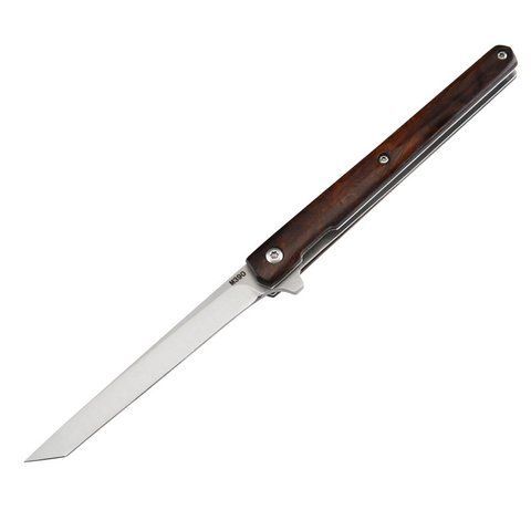 Розкладний ніж Aiboduo M390 2-412 з Чохлом 22см Brown (7_00654) 7_00654 фото