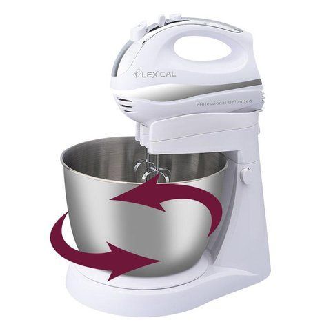 Миксер стационарный Lexical LMB-1807 с металлической чашей 3.5L 250W (2_009460) 2_009460 фото