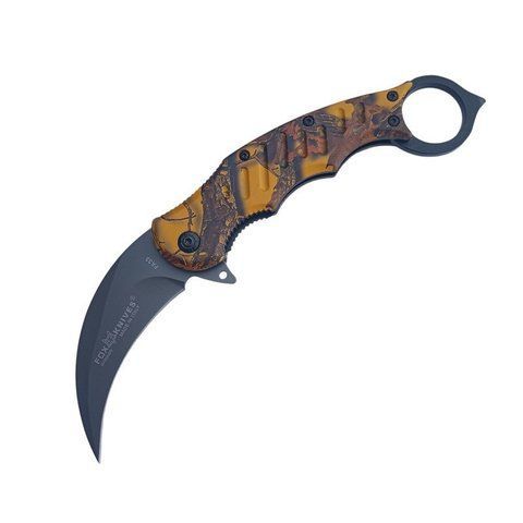 Складной нож Fox Knives M43 с карманной клипсой 20см Brown (7_03101) 7_03101 фото