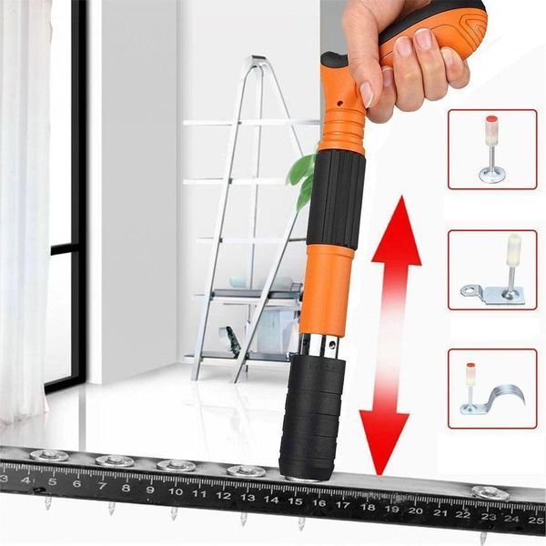 Пневмостеплер RIAS Nail Gun для гвоздей 22-32 мм в кейсе Orange (3_05791) 3_05791 фото