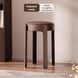 Табурет пластиковий RIAS NA78 з м'яким сидінням для дому 47x33 см Coffee (3_08189) 3_08189 фото 3