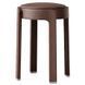 Табурет пластиковий RIAS NA78 з м'яким сидінням для дому 47x33 см Coffee (3_08189) 3_08189 фото 2