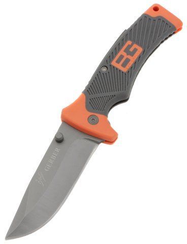 Розкладний ніж Gerbfr BG-U5 з Чохлом 22см Black-Orange (7_01782) 7_01782 фото