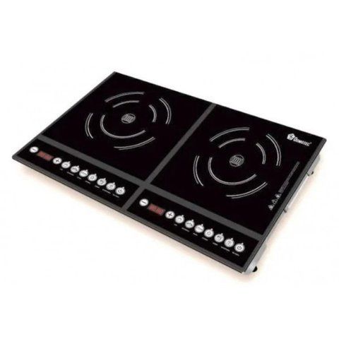 Настільна плита індукційна Domotec MS-5862 2 конфорки 4000W Black (2_009615) 2_009615 фото