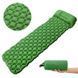 Надувной туристический матрас Sleeping Pad с подушкой м встроенным насосом 180х65см Green (3_05011) 3_05011 фото 3