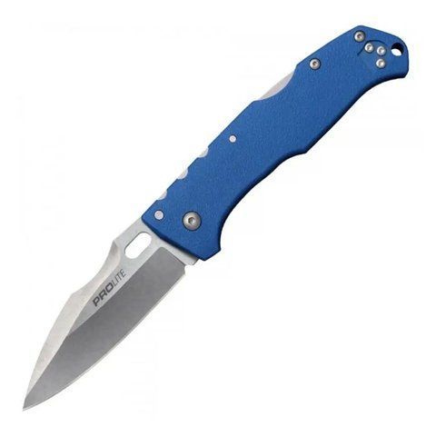 Розкладний ніж Cold Steel Pro Lite з кліпсою 20см Blue (7_01868) 7_01868 фото