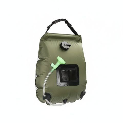 Походный душ RIAS R-20 для дачи и кемпинга с термометром 20L Green (3_08217) 3_08217 фото
