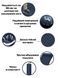 Надувной туристический матрас Sleeping Pad с подушкой м встроенным насосом 180х65см Navy Bue (3_05012) 3_05012 фото 5