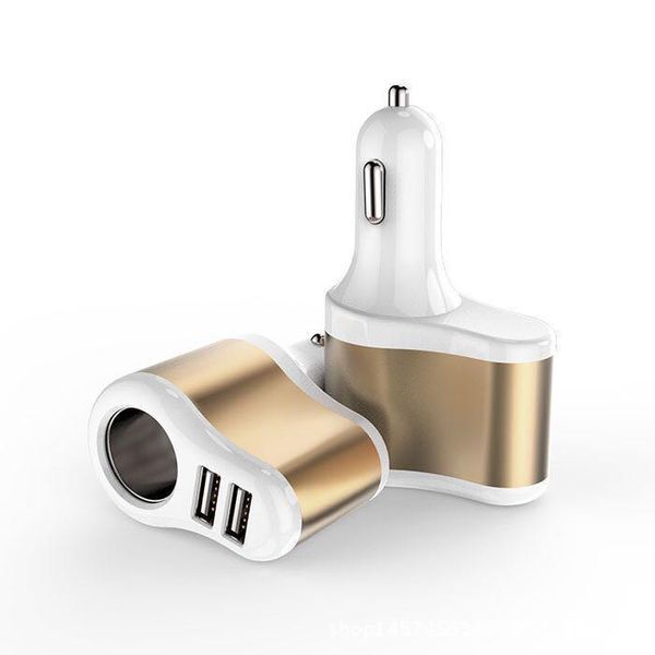 Автомобильное зарядное от прикуривателя 2 USB RIAS Gold (2_005250) 2_005250 фото