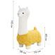 Пуф-стілець дитячий RIAS N673 у формі альпаки 110&times;70&times;38 см Yellow (3_08169) 3_08169 фото 3
