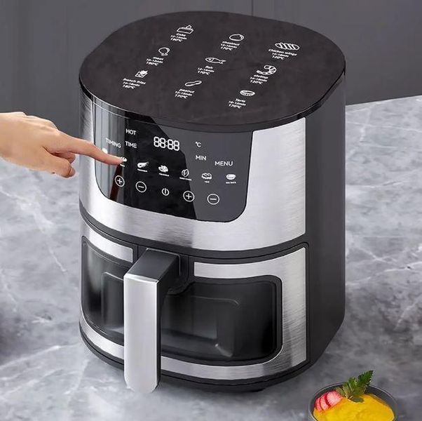 Аэрогриль электрический Domotec MS-3221 7L 3500W Black (3_06707) 3_06707 фото