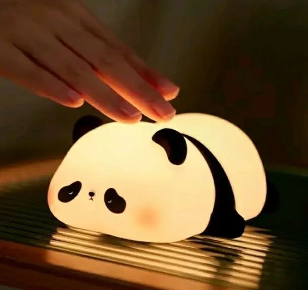 Ночной светильник силиконовая Панда Light Panda с аккумулятором 2W White (3_07321) 3_07321 фото