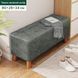 Лавка-пуф RIAS N119 с мягким сиденьем и деревянными ножками 80&times;30&times;36 см Dark Green (3_08170) 3_08170 фото 3