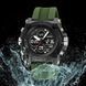 Наручные мужские часы Skmei 2065AG с подсветкой 5 АТМ Army Green (7_02246) 7_02246 фото 4