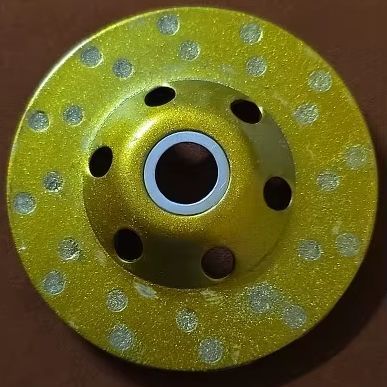 Шлифовальный алмазный диск по бетону RIAS DGW-12 100 мм для болгарки (3_07248) 3_07248 фото