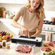 Вакумний пакувальник RIAS Vacuum Sealer 120W + 10 пакетів Black-White (3_08219) 3_08219 фото 10