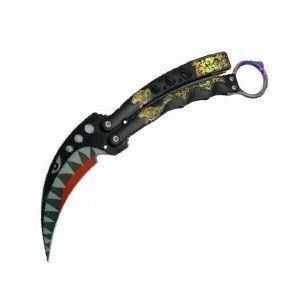 Ніж-метелик кіготь Dif CSGO A879 з Чохлом 24см Black Shark (7_01786) 7_01786 фото