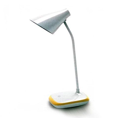 Настольная светодиодная лампа Ming Sheng MS-6 аккумуляторная 20 LED White (7_01395) 7_01395 фото
