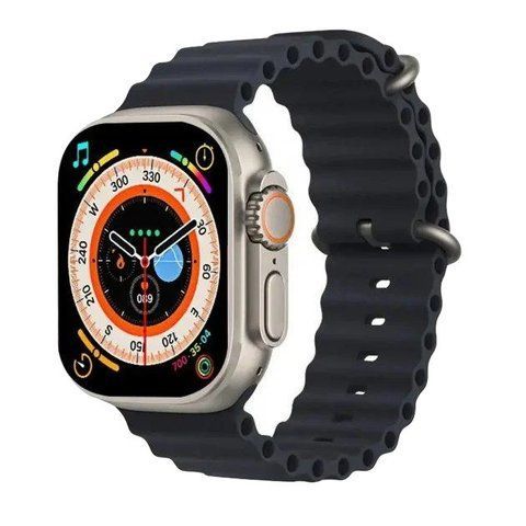 Смарт-часы UWatch S9 Ultra с пульсометром Silver + 3 ремешка (3_03982) 3_03982 фото