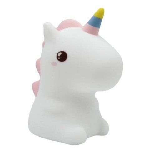 Нічний світильник силіконовий Єдиноріг Light Unicorn з акумулятором (3_04247) 3_04247 фото