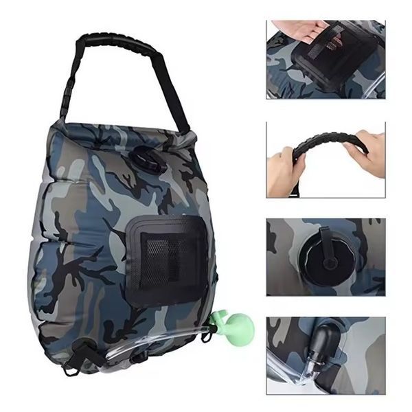 Походный туристический душ RIAS Camp Shower SSB20L 20L с Чехлом Camo (3_04998) 3_04998 фото