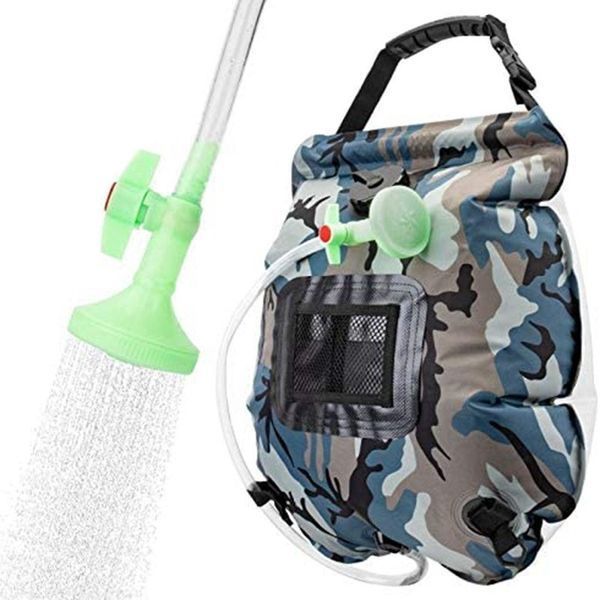 Походный туристический душ RIAS Camp Shower SSB20L 20L с Чехлом Camo (3_04998) 3_04998 фото