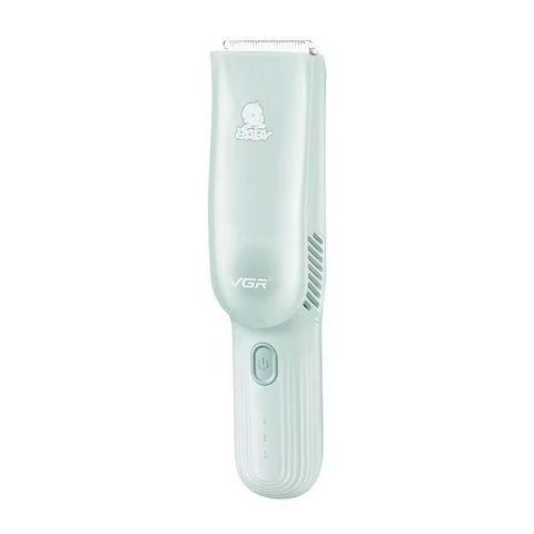 Машинка для стрижки детей VGR V-155 Baby аккумуляторная 3 насадки IPX7 800mAh Grey (3_05134) 3_05134 фото