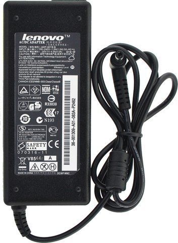 Блок живлення RIAS для ноутбука Lenovo 20V 4.5 A 5.5x2.5 мм з кабелем живлення (3_4084) 3_4084 фото