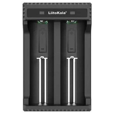 Зарядний пристрій LiitoKala Lii-L2 для 2х акумуляторів Li-Ion/LiFePO4/Ni-Mh USB Black (3_05241) 3_05241 фото