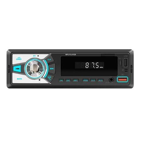 Автомагнітола Boschmann BM-27 ISO 1din RGB MP3+FM+2xUSB+microSD+AUX+Bluetooth з пультом ДУ 4х100W (3_06827) 3_06827 фото