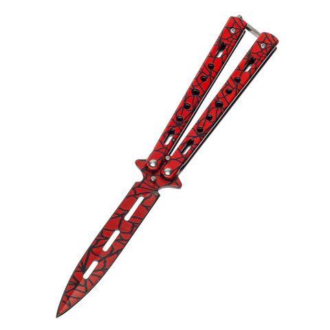 Ніж-метелик Benchmade 2841 22см Red (7_00636) 7_00636 фото