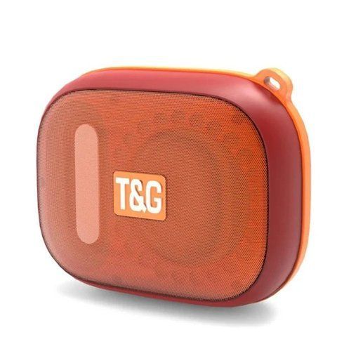 Портативна Bluetooth колонка T&G TG394 AUX+MicroSD+FM IPX7 500 mAh 4W Red (7_01314) 7_01314 фото
