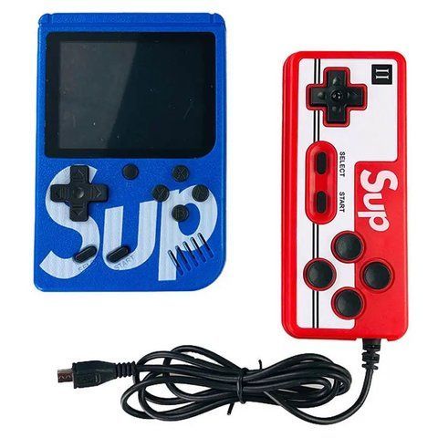 Игровая приставка консоль Sup Game Box 400 игр с джойстиком Blue (3_03565) 3_03565 фото
