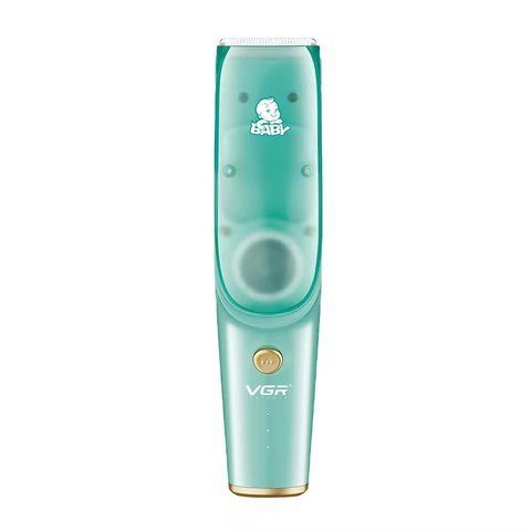 Машинка для стрижки детей VGR V-151 Baby аккумуляторная 3 насадки IPX7 800mAh 5W Blue (3_05135) 3_05135 фото