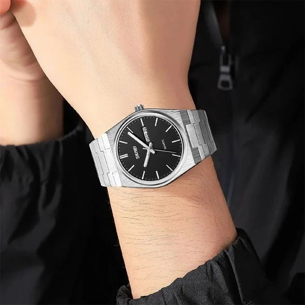 Наручные мужские часы Skmei 8829/9288SIBK Украина Silver-Black (7_01125) 7_01125 фото