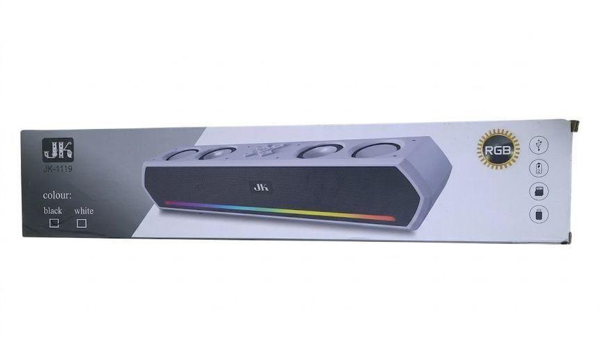 Портативна колонка RIAS JK 1119BT саундбар Bluetooth AUX Black (3_08124) 3_08124 фото