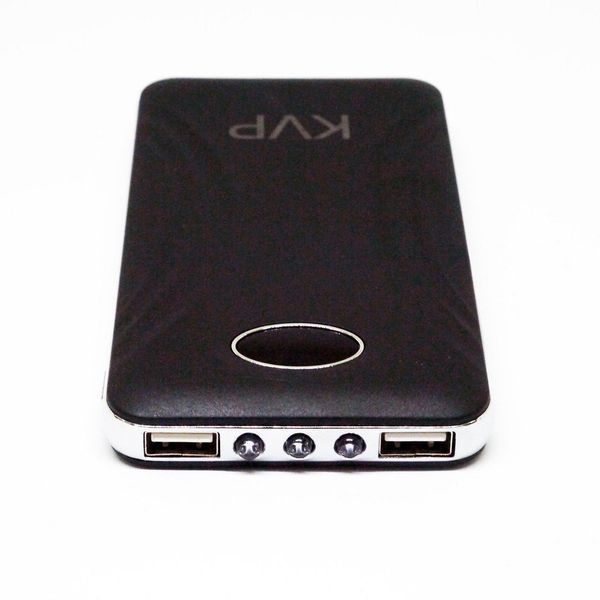 Зовнішній акумулятор Power Bank KVP 25000 mAh LCD 2xUSB Black (4_434328550) 4_434328550 фото