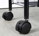Этажерка на колесиках RIAS LY-1246 4 яруса 84x25.5x44 см Black (3_08680) 3_08680 фото 7