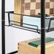 Этажерка на колесиках RIAS LY-1246 4 яруса 84x25.5x44 см Black (3_08680) 3_08680 фото 6